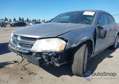 2013 Dodge Avenger Se z USA, uszkodzony, nr VIN 1C3CDZAB8DN643862